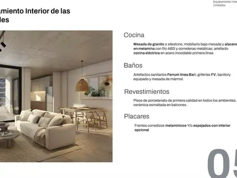 Departamento en Venta al Oeste