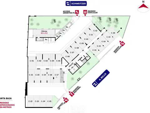 Departamento en Venta de 1 dormitorio