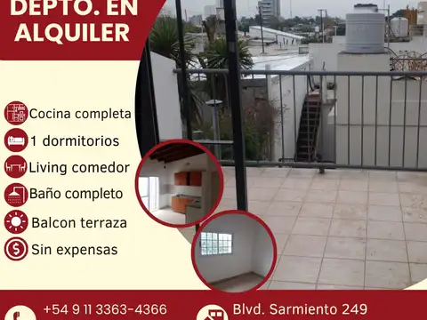DEPARTAMENTO EN ALQUILER