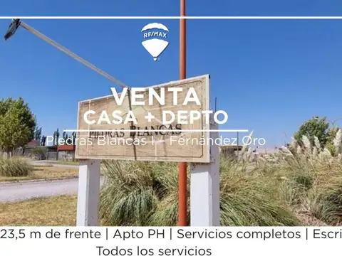 Venta  Lote - Piedras Blancas - Fernandez Oro