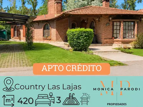 CASA EN VENTA EN COUNTRY LAS LAJAS – GENERAL RODRÍGUEZ