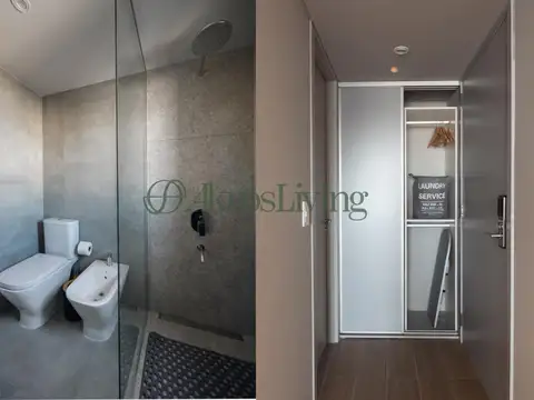 Departamento Monoambiente con 1 baño