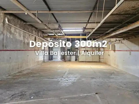 Depósito en alquiler en Villa Ballester