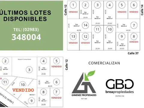 Terreno en Venta en Balneario Claromeco, USD 30.000
