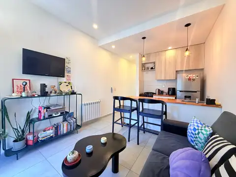 Departamento dos ambientes en venta lujan centro con cochera apto credito sarmiento 663