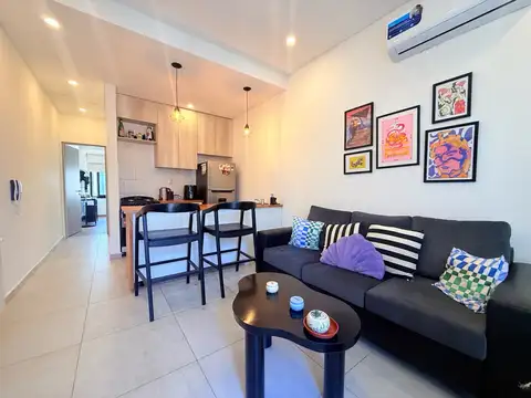 Departamento dos ambientes a estrenar en venta lujan centro con cochera  sarmiento 663