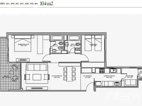Departamento - Palermo Hollywood