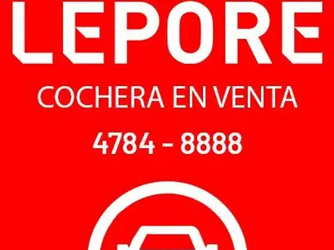 cochera en belgrano