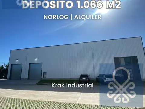 Depósito en alquiler de 1.066 m2 en Norlog, Benavidez 