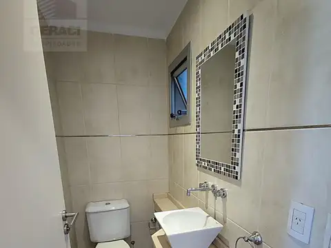 Departamento 2 ambientes con 2 baños