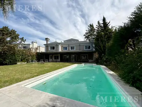 Barrio Cerrado Altamira - Casa  a la Laguna - Alquiler Anual con Muebles