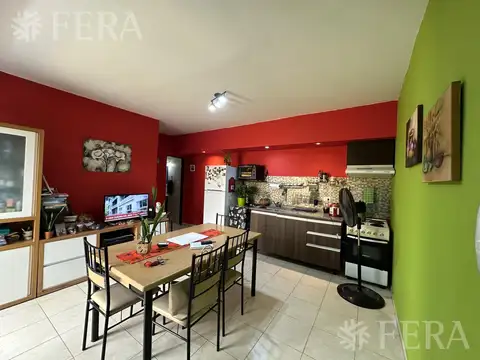 Venta departamento 2 ambientes con patio en Villa Domínico