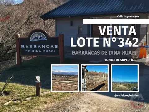 Terreno en Venta en Dina Huapi, Pilcaniyeu