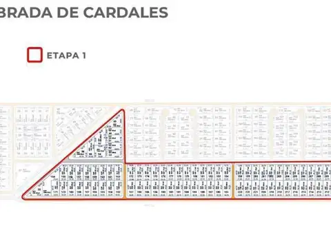 Terreno en Venta de 1038,0 m2