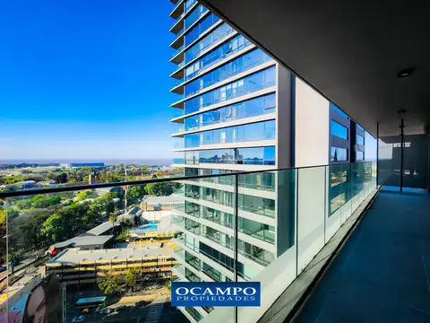 Departamento 2 ambientes con 2 baños