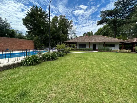 ALQUILER TEMPORAL CASA QUINTA 5 AMBIENTES - DEL VISO