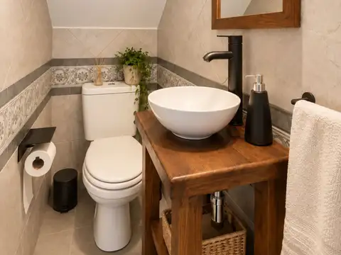Casa 3 ambientes con 1 baño