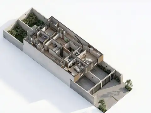 Dúplex en alquiler de 3 dorm. c/ cochera en Tres Cerritos, Salta