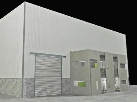 A M Polo Industrial Ezeiza Venta con Renta calzada Nave Premium 2650 mts cubiertos