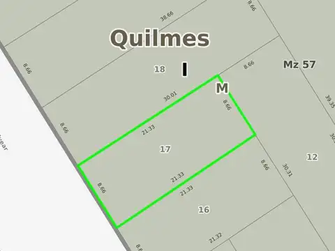 Alvear e/ Brandsen y Matienzo