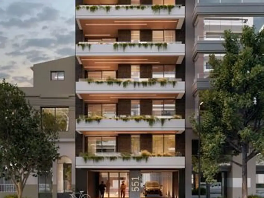 Edificio de 4 ambientes de 1 Dormitorios