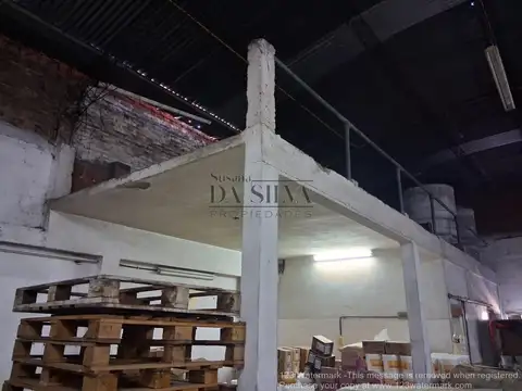 Galpón + espacio verde al fondo. M. Paz Urbano.  Piedras 357