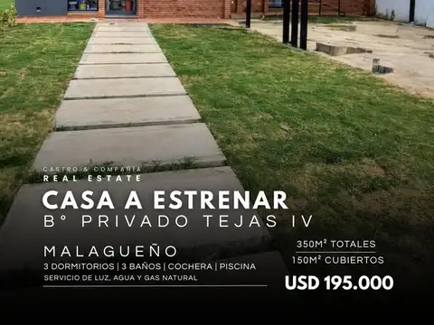 Casa en Venta en Tejas 4, Malagueño