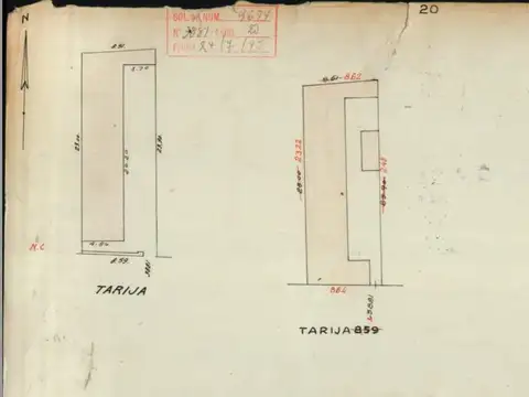 RETASADO! TERRENO EN VENTA BOEDO USAA TARIJA 3800