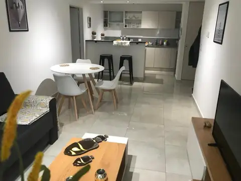 Departamento 2 ambientes con 2 baños