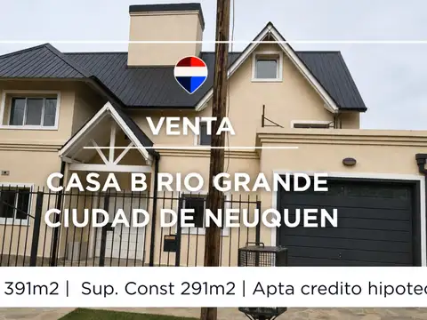 CASA EN VENTA B RIO GRANDE NEUQUEN APTA CREDITO
