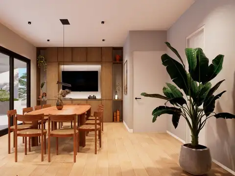 Departamento 3 ambientes con 2 baños