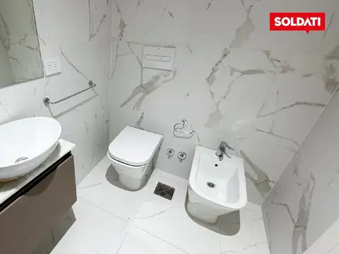 Departamento 2 ambientes con 1 baño