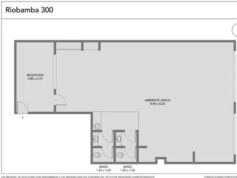 VENTA DE IMPORTANTE OFICINA CON COCHERA CUBIERTA EN BALVANERA C.A.B.A.