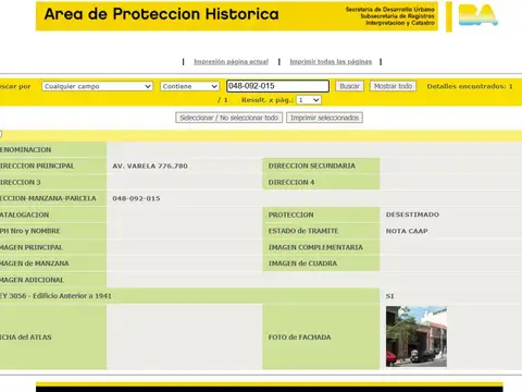 Terreno en Venta en Flores, USD 194.900