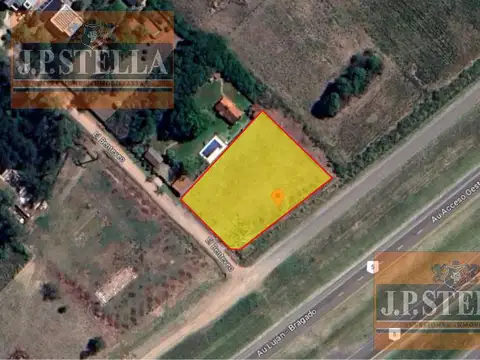 Fraccion Comercial 2377 m² con Frente Au. Lujan - Bragado - Lujan