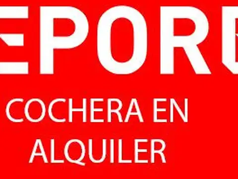 Cochera - Alquiler - Argentina, Capital Federal - CNEL NICETO VEGA 5954