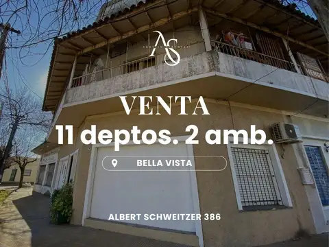 oportunidad de inversión  de 11 departamento  bella vista 