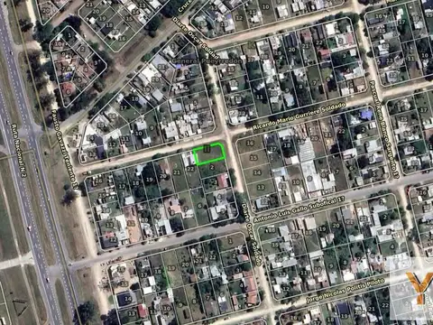 Terreno en Venta 15  mts Frente