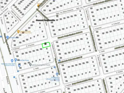 Terreno en Venta 15  mts Frente