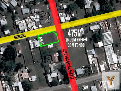 Terreno en venta - 475mts2  - B.2 De Abril - Mar del Plata