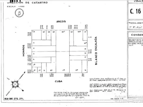Terreno en Venta en Belgrano, USD 380.000