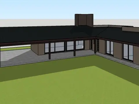 Casa 4 ambientes con 2 baños