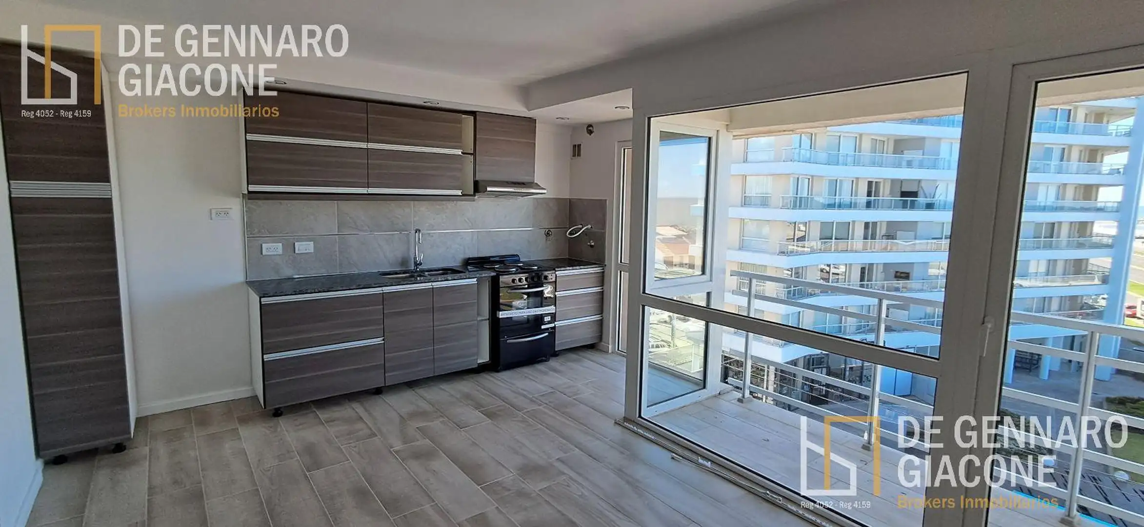 Departamento 2 amb, 56m² frente al mar — La Perla