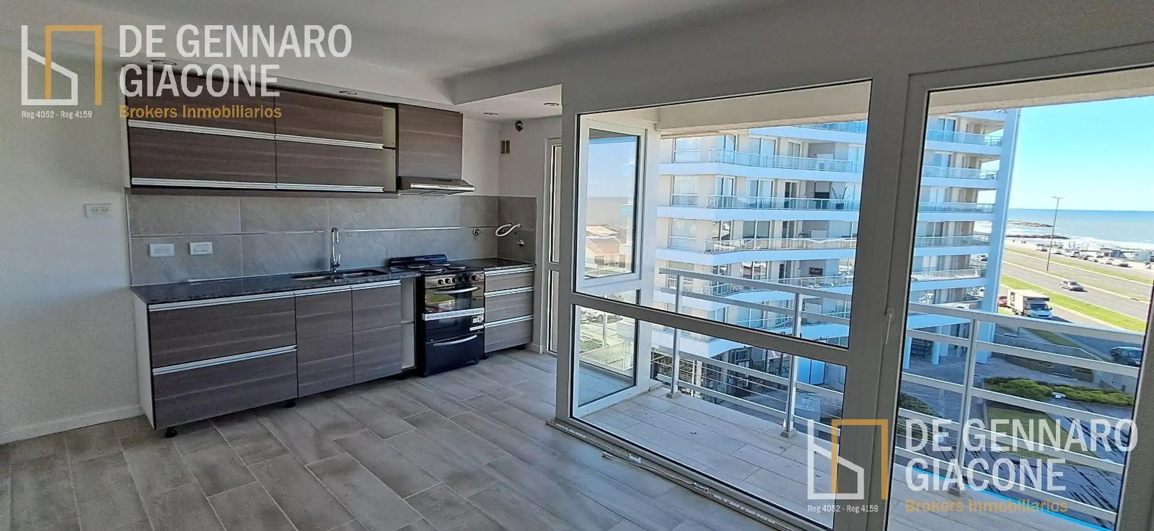 Departamento 2 amb, 56m² frente al mar — La Perla