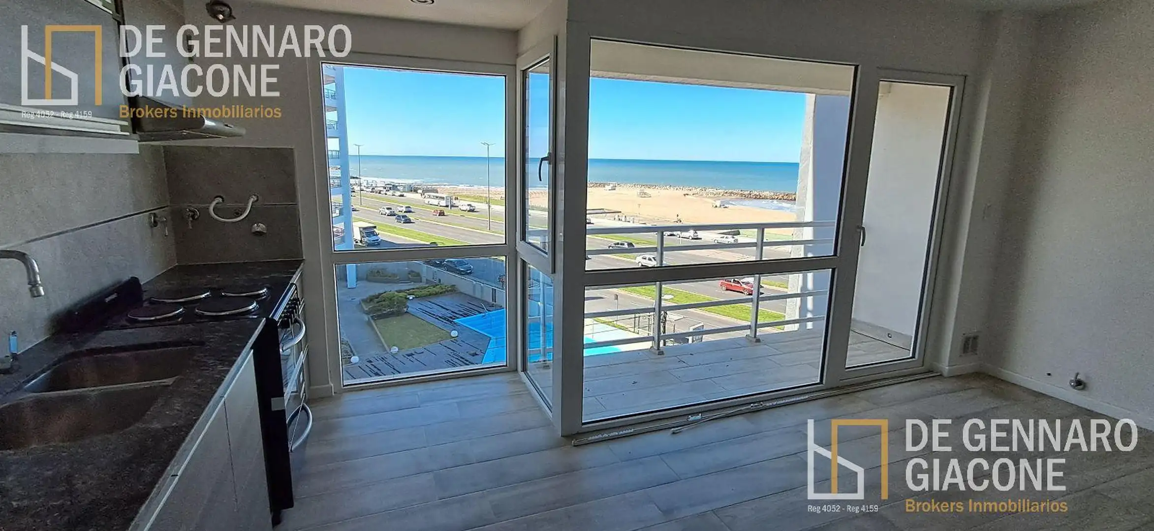 Departamento 2 amb, 56m² frente al mar — La Perla