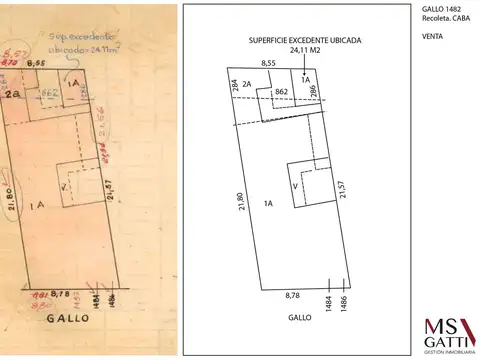 Terreno en Venta en Recoleta, USD 780.000