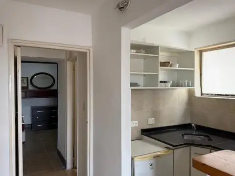 Departamento 2 ambientes con 1 baño