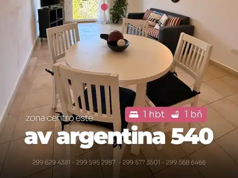 Departamento - Alquiler - Argentina, Neuquén - Avenida Argentina 540