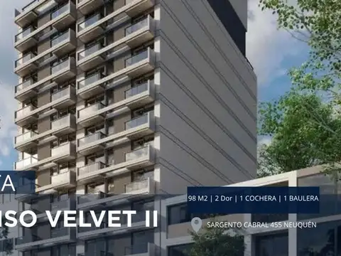 VENTA SEMI-PISO 2D. COCHERA VELVET ll