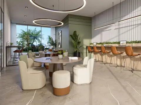 Departamento Monoambiente con 1 baño